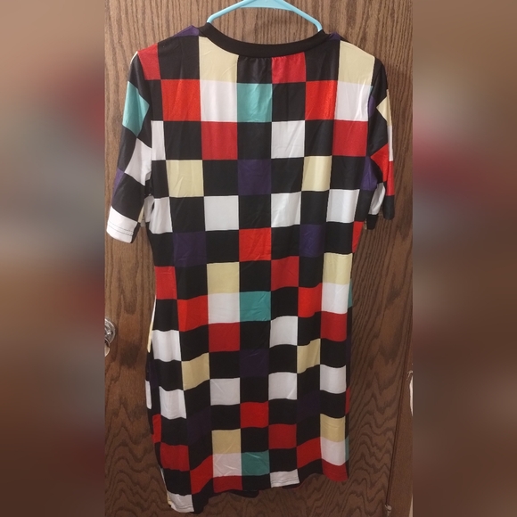 Shein checkered dress - XL - Picture 3 of 11